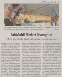 Mindener Tageblatt 16.09.2015
